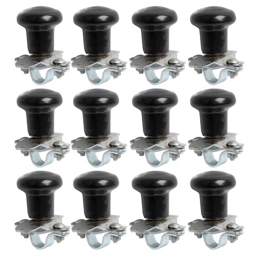 Qty black steering - 12:,