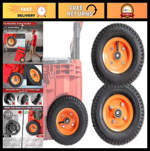 2pcs replacement wheels for - 9",