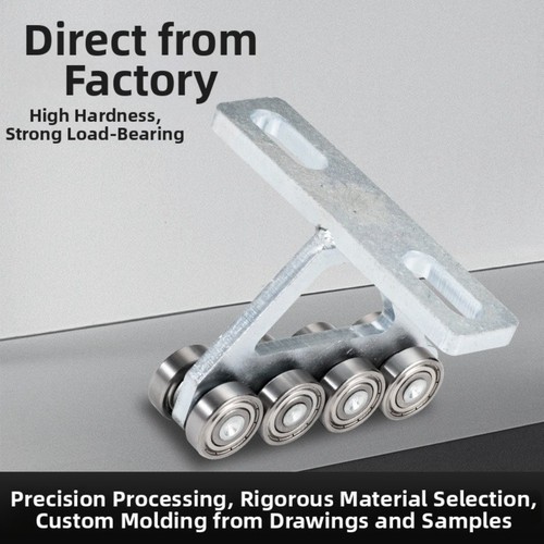 Shaped steel track - steel,